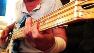 "DUST ON THE BOTTLE" by David Lee Murphy BASS GUITAR COVER Boosted