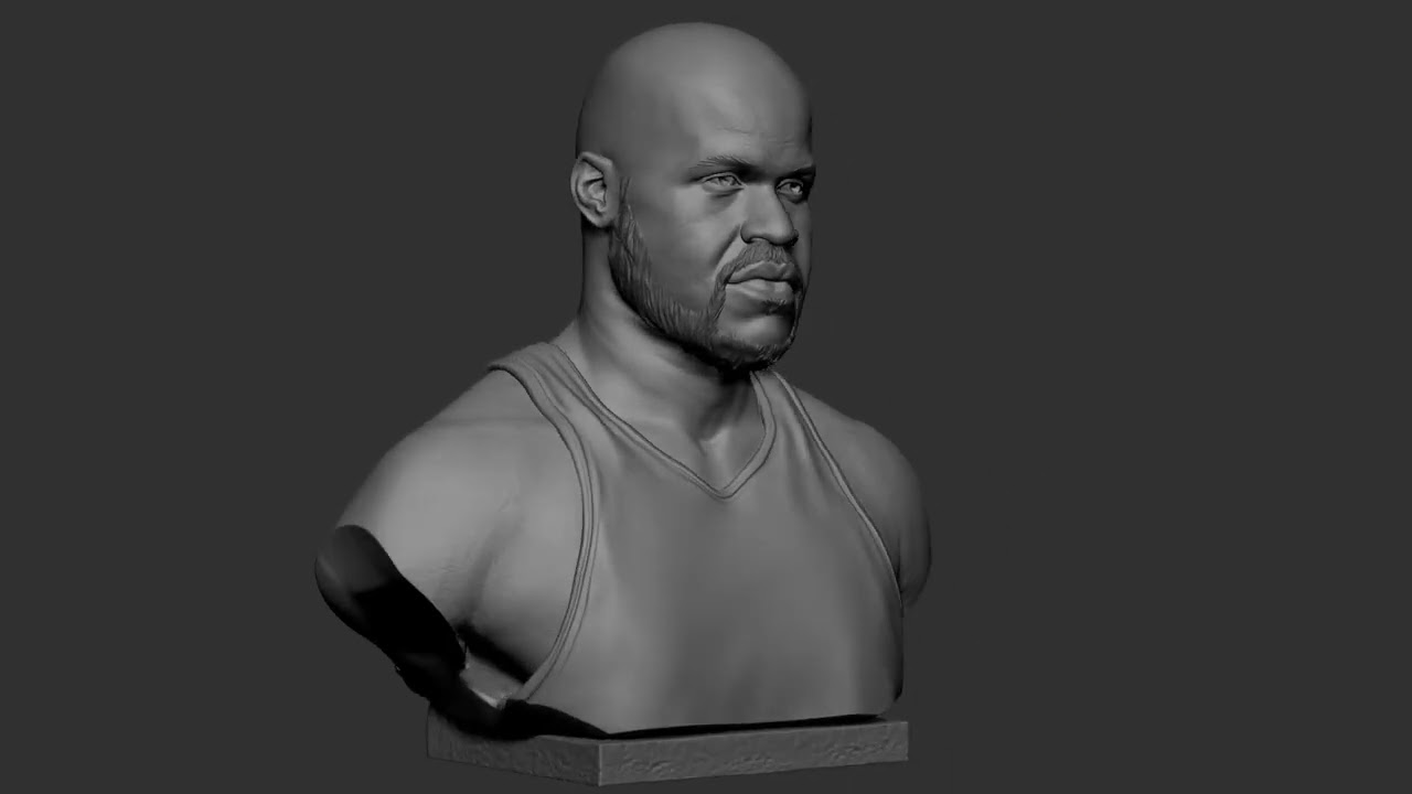 沙奎尔&middot;奥尼尔 3D 打印模型