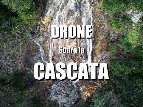 Un DRONE sopra la CASCATA | A DRONE above the WATERFALL | Cascata dell'Acquapendente, Alpi Apuane