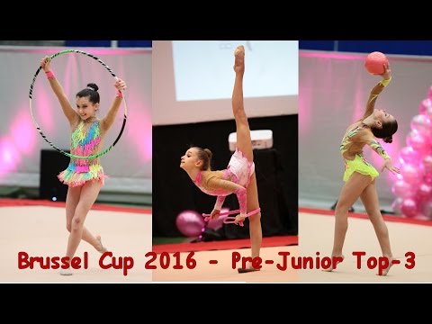 Brussels Cup 2016 - Pre-Junior Top 3