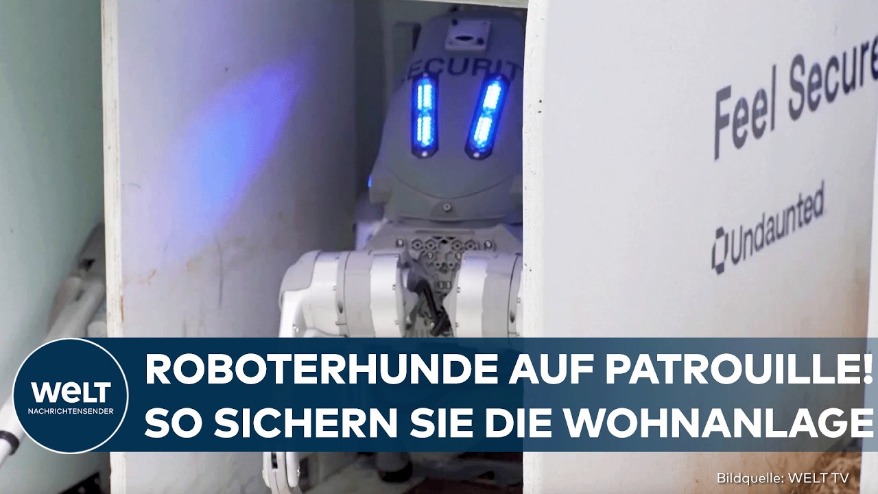 ATLANTA: Roboterhunde ersetzen Wachleute! – Firma meldet drastischen Rückgang bei Einbrüchen