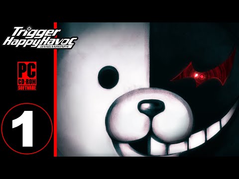 Danganronpa : Trigger Happy Havoc - Walkthrough Gameplay Part 1- Perfect Average Student【PC】