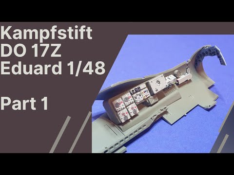 Dornier Do 17 z 1:48 Eduard Bau Teil 1- Die ersten Ätzteile werden verbaut