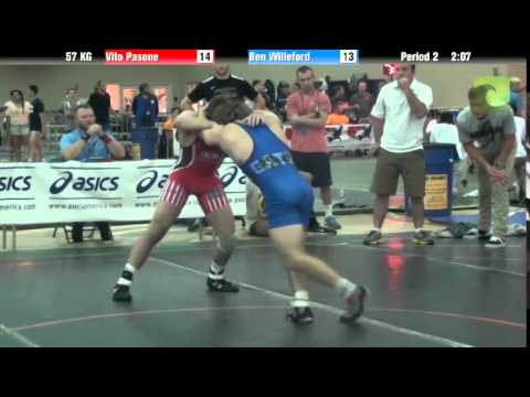 57 KG Vito Pasone vs  Ben Willeford
