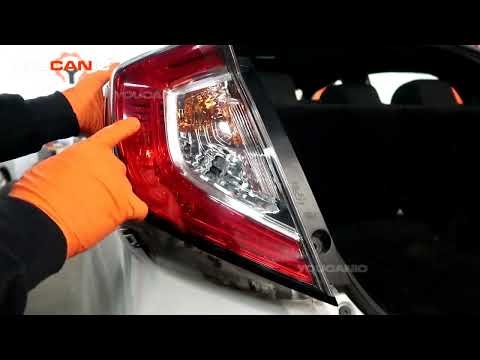 2016-2021 Honda Civic – Rear Light Bulbs (Brake, Turn Indicator, & Reverse) Replacement