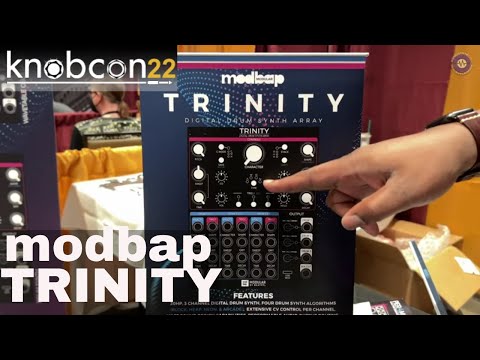 Knobcon 22:  modbap Modular Trinity Drum Voices