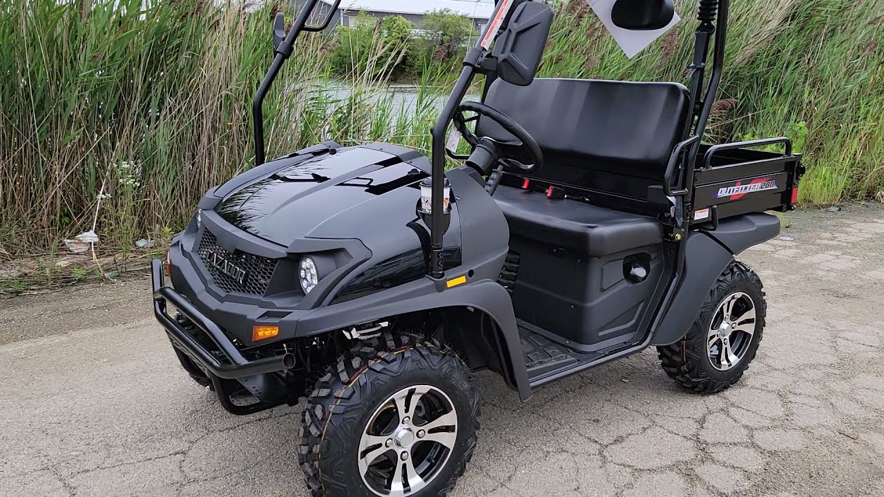 200cc VX Utility Vehicle Monster Golf Cart With Rear Dump Bed
