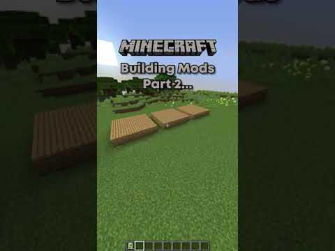 Minecraft BUILDING MODS Pt. 2! (Instant Building)