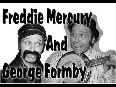 Freddie Mercury and George Formby - Little Stick of Blackpool Rock