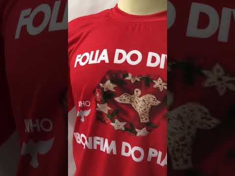 Produção da camisa do Festejo do Divino de 2025