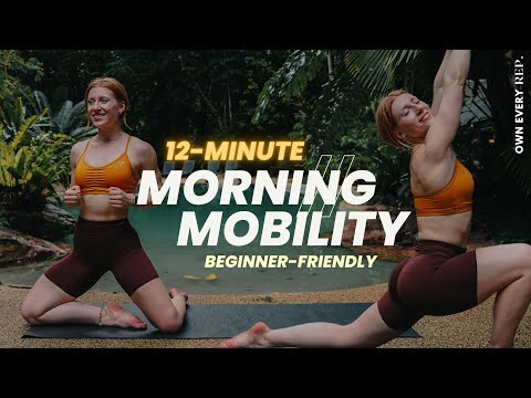 12 Min. Morning Mobility | Slow Full Body | Beginner-Friendly | Follow Along w/ Music