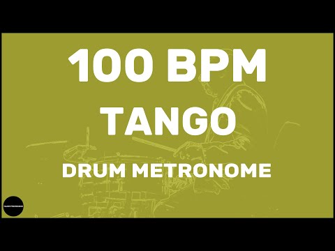 Tango | Drum Metronome Loop | 100 BPM