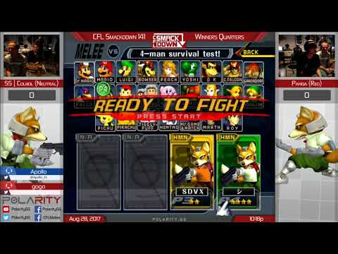 CFL Smackdown 141 Melee - SS | Colbol (Fox) vs Panda (Red) - Winners Quarters