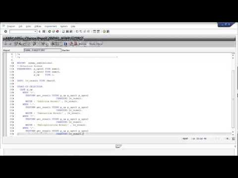 How to create ALV with OOPS | Free SAP ABAP Training Video Part 2