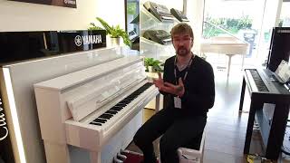 Video thumbnail for Yamaha CLP-685 PWH Digital Piano | Polished White | Ex-Display | Edinburgh Store by Rimmers Music