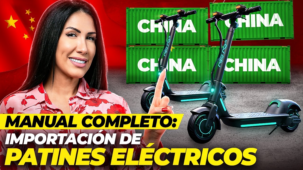 ¿Cómo importar scooters eléctricos desde China? Paso a paso con Giselle Bonet | Pinchili