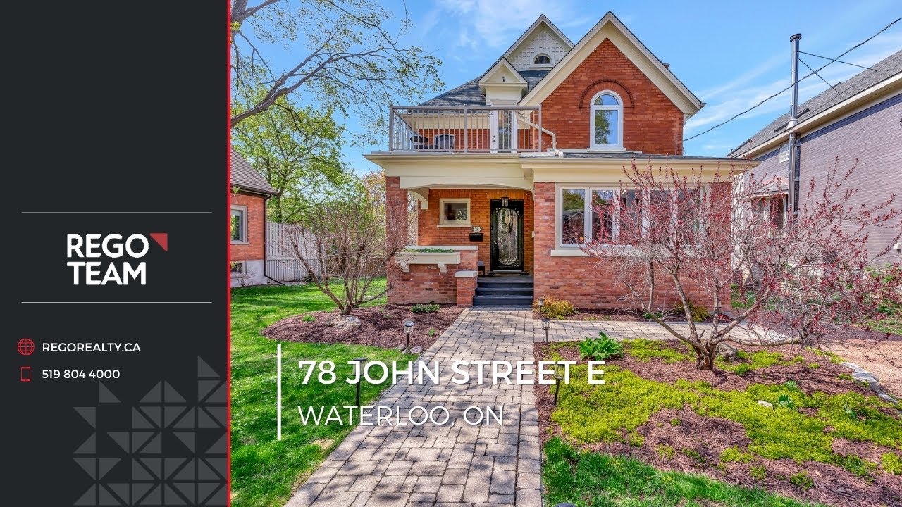 Historic Uptown Waterloo listing video thumbnail