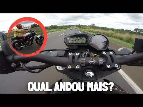 XJ6 VS MT 07 - QUAL ANDA MAIS?