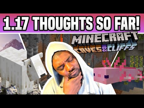 Minecraft 1.17 Thoughts So Far! The Warden, Cave Generation & Biomes! (Caves & Cliffs Update)