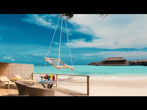 Relaxing Maldives Summer Holiday Resort Ambience | Virtual Resort Experience | Soothing Sea Sounds