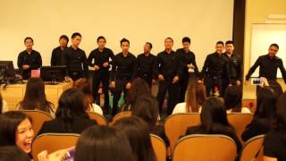 UW Pi Alpha Phi- Psi Pledge Class-Serenade