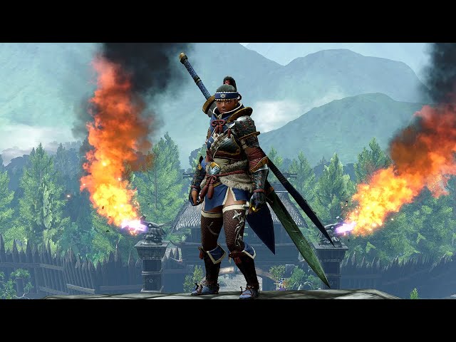 Monster Hunter Rise для PC: 4K-трейлер с изображением набора Kamura