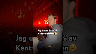 Ganska dyr biljett för en enda låt egentligen🫠 #kent