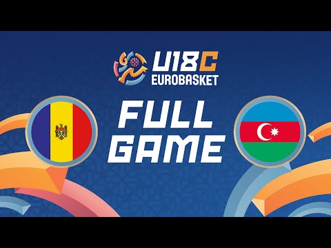Group Phase | Moldova v Azerbaijan | Full Basketball Game | FIBA U18 EuroBasket 2024 Division C