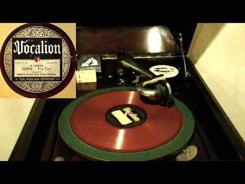 SHINE - Ben Selvin's Bar Harbor Society Orchestra on Vocalion 14816 | 1924