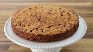 Healthy Banana Oatmeal Cake Recipe