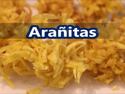 How to Make Arañitas - Green Plantain Litter Spider Fritters Recipe [Episode 211]
