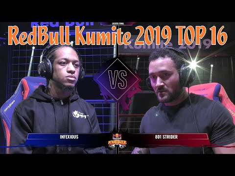 RedBull Kumite 2019 - TOP 16｜Infexious (Zeku) vs 801 strider (G)