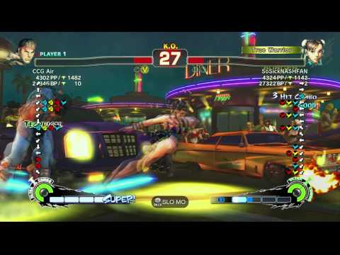 SSFIVAE~ Ryu (CCGAir) vs.  Chun-li (SoSickNASHFAN) HD