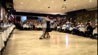 Alicia Pons y Luis Alberto Rojas milonga