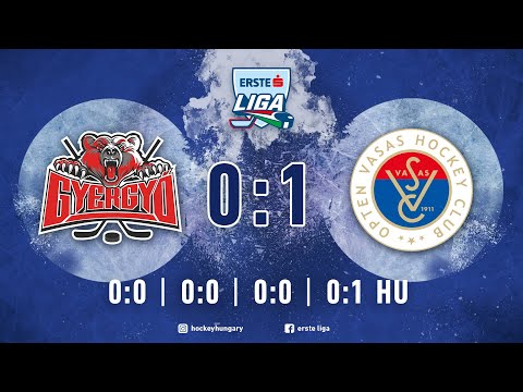 Összefoglaló EL 154 - GYERGYÓI HOKI KLUB - OPTEN VASAS HC 0:1 20210131