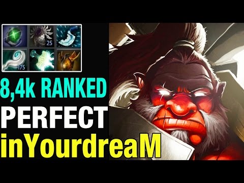 TOP 3 MMR SEA - inYourdreaM 8,4k MMR Plays Axe, 21/0 - Dota 2