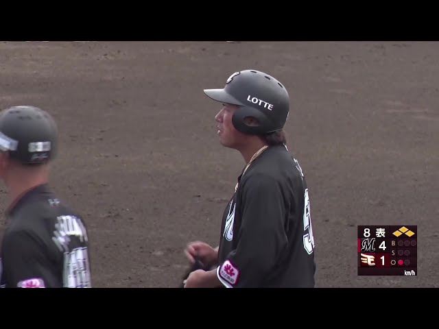 【ファーム】好調アピール!! マリーンズ・愛斗 猛打賞となるセンターへのタイムリーヒット!! 2025年5月23日 東北楽天ゴールデンイーグルス 対 千葉ロッテマリーンズ