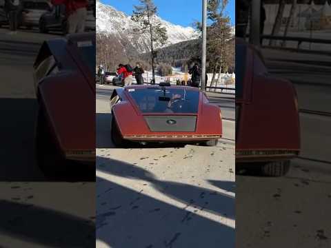 Thumbnail for Looks like the SPACESHIP on the road - LANCIA STRATOS HF Zero in action 🎬 by Lancia Stratos