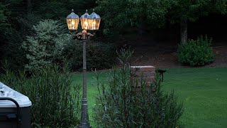 Watch A Video About the Royal Solar LED Outdoor Post Light