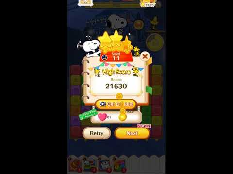 Snoopy Puzzle Journey Night Mode Level 11 - NO BOOSTERS 🐶🧩🧳 | SKILLGAMING ✔️