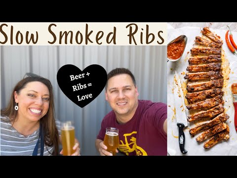 How To Make Smoked Ribs || SLOW SMOKED RIBS Recipe Using the 3-2-1 Method || Smoked Baby Back Ribs