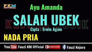 Download lagu SALAH UBEK - Ayu Amanda ( KARAOKE ) NADA PRIA mp3
