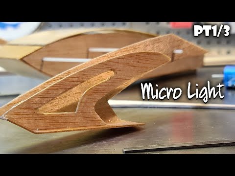 Micro Mini Rc Outrigger Boat Build - Homemade Balsa Boat Hull