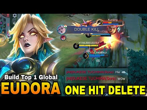 18 Kills!! Eudora Revamp Best Build and Emblem!! - Build Top 1 Global Eudora ~ MLBB