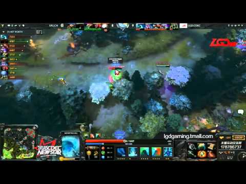 Dota 2 CDEC New Star Challenge speed gaming vs LGD gaming
