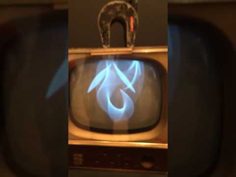 Magnet TV (1965) by Nam June Paik