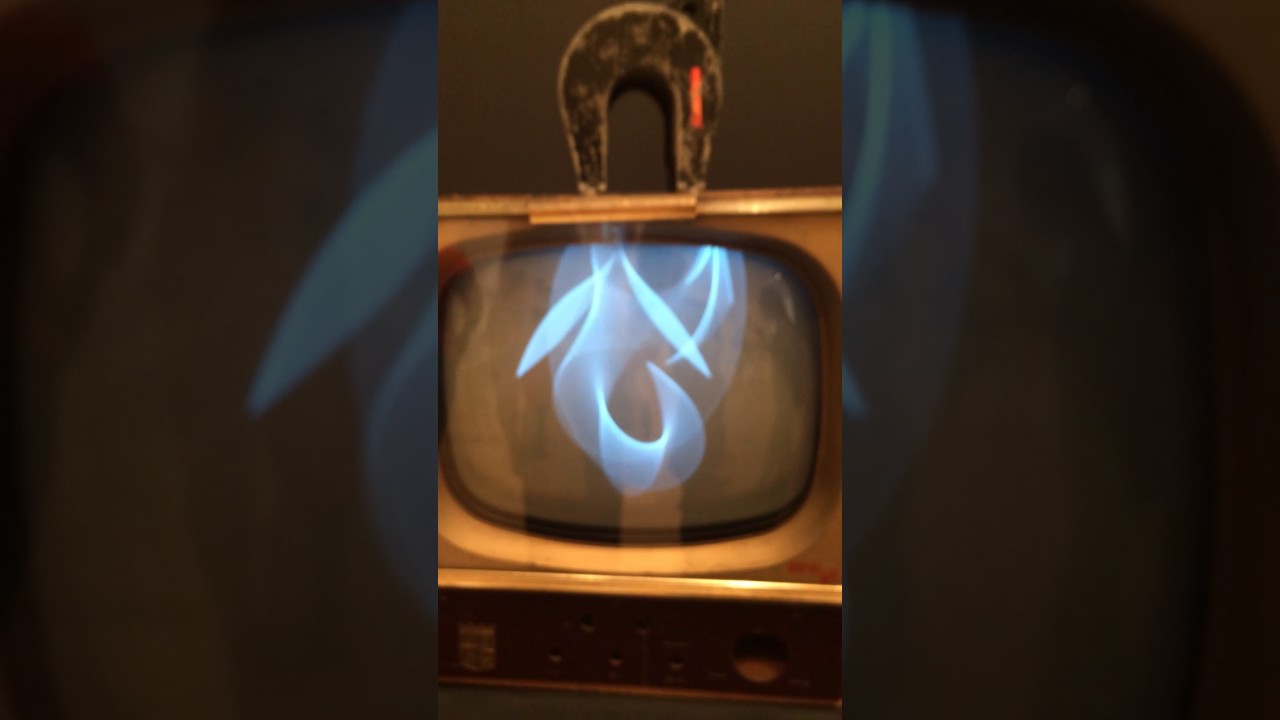 Magnet TV (1965) by Nam June Paik