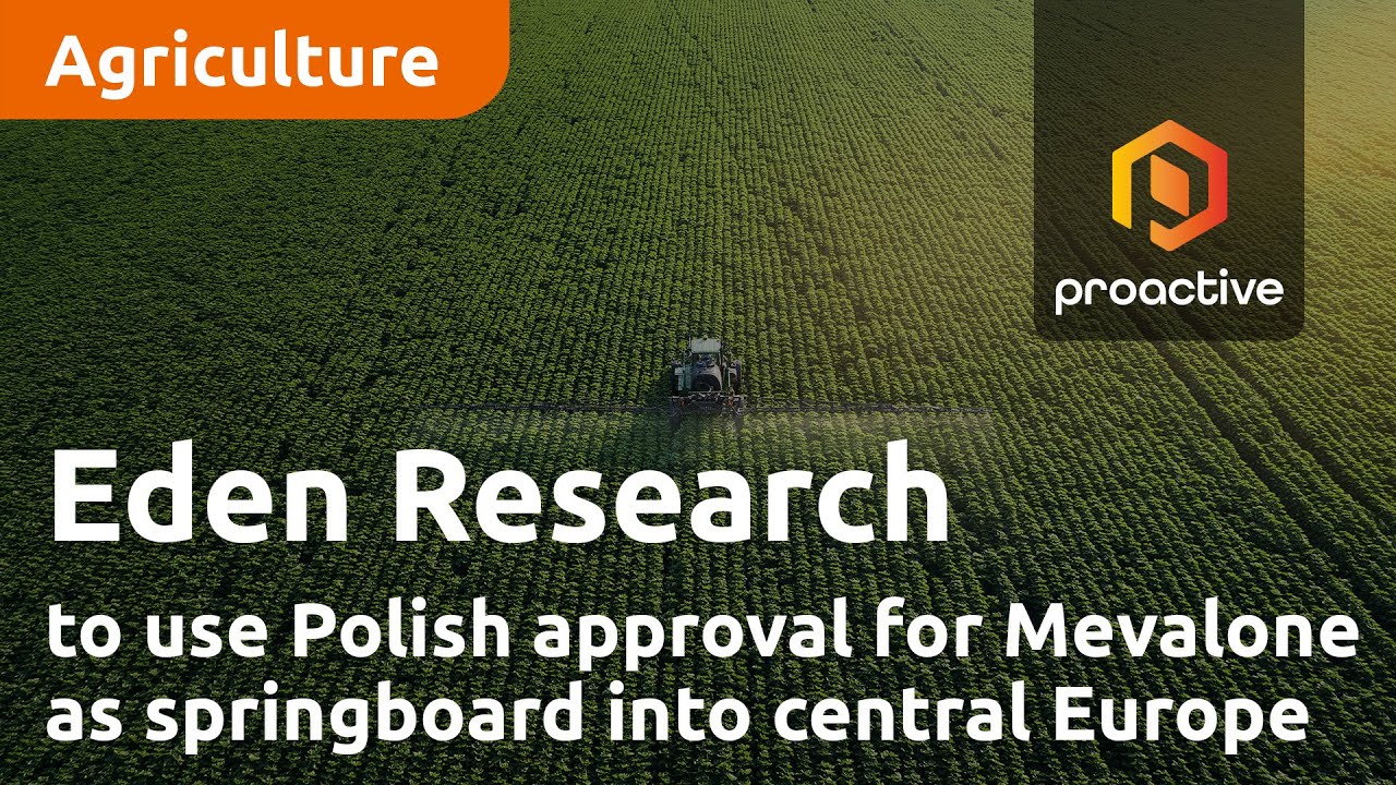 Eden Research to use Polish approval for Mevalone as springboard into central Europe