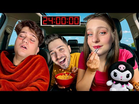 LAST ONE TO LEAVE THE NEW CAR WINS *24 Hours* 🚗