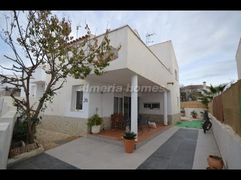 SOLD - Villa Delight AH 12456 - Stunning villa with an above ground pool for sale in Huercal Overa